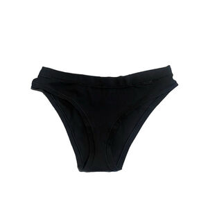 Savage X Fenty By Rihanna Cheeky Panties Womens Size XL Black Cotton Essentials